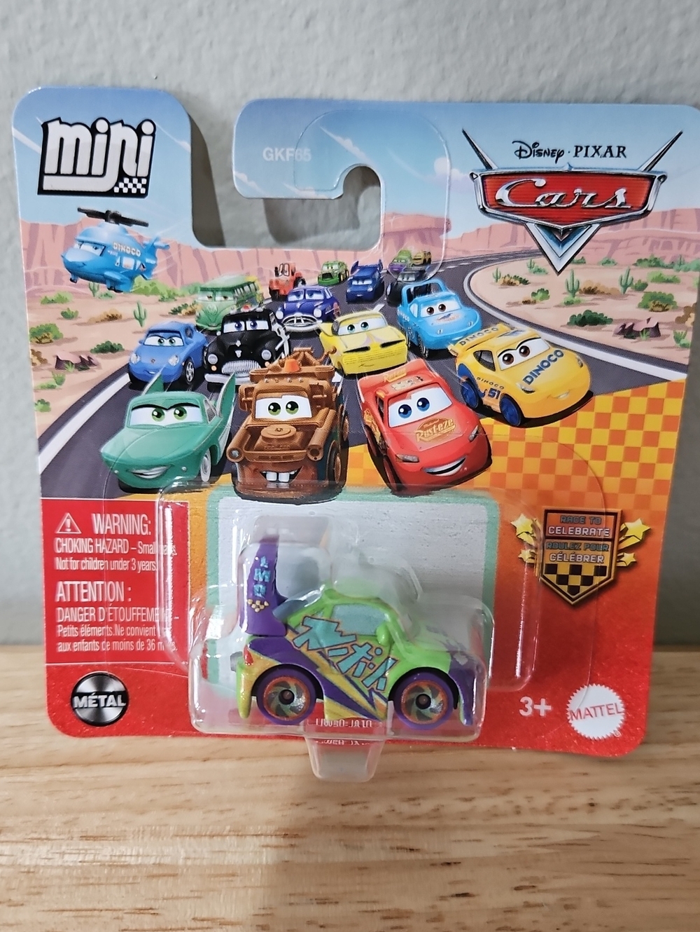 Disney Pixar Cars Mini Racers Race to Celebrate Wingo Diecast NIP